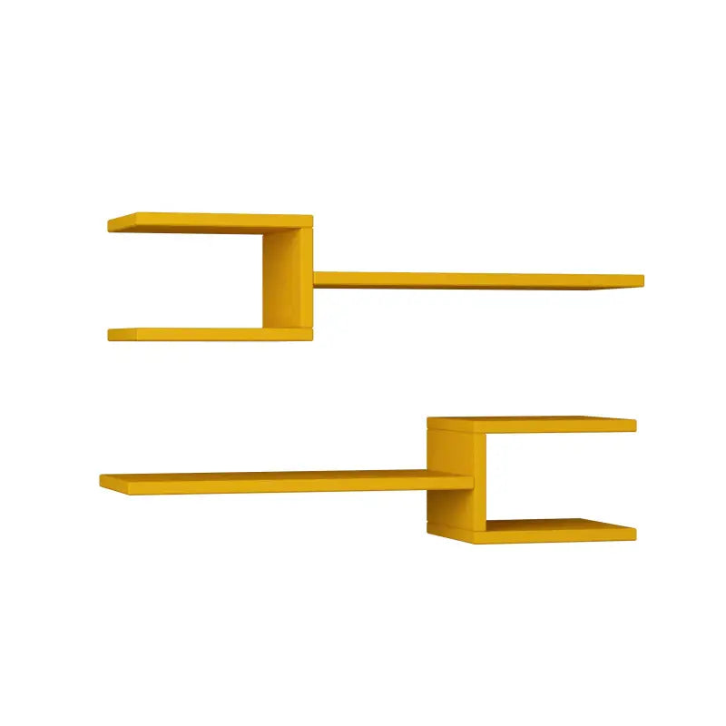Lot d'étagères flottantes modernes Fork 18,2 cm de profondeur