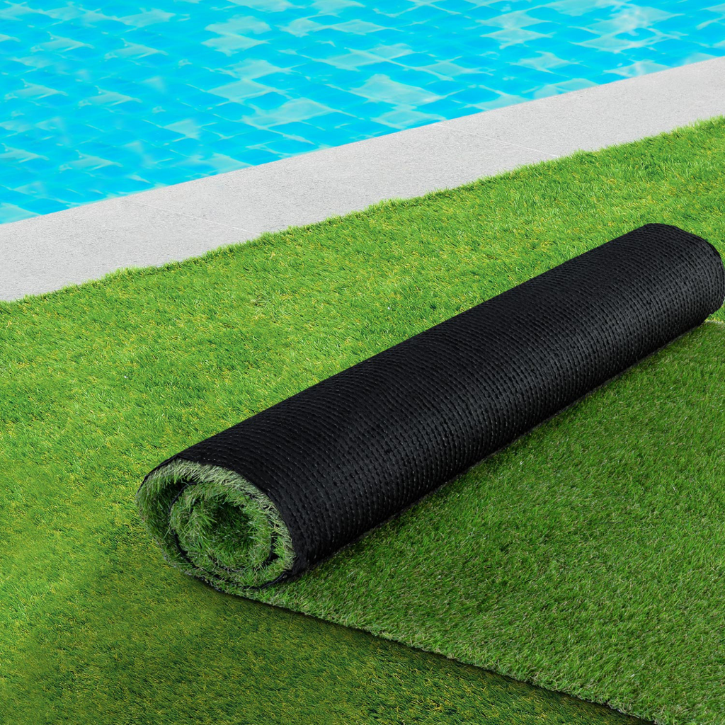 Gazon synthétique 1x10 m, 30 mm d'épaisseur, pour jardin et balcon
