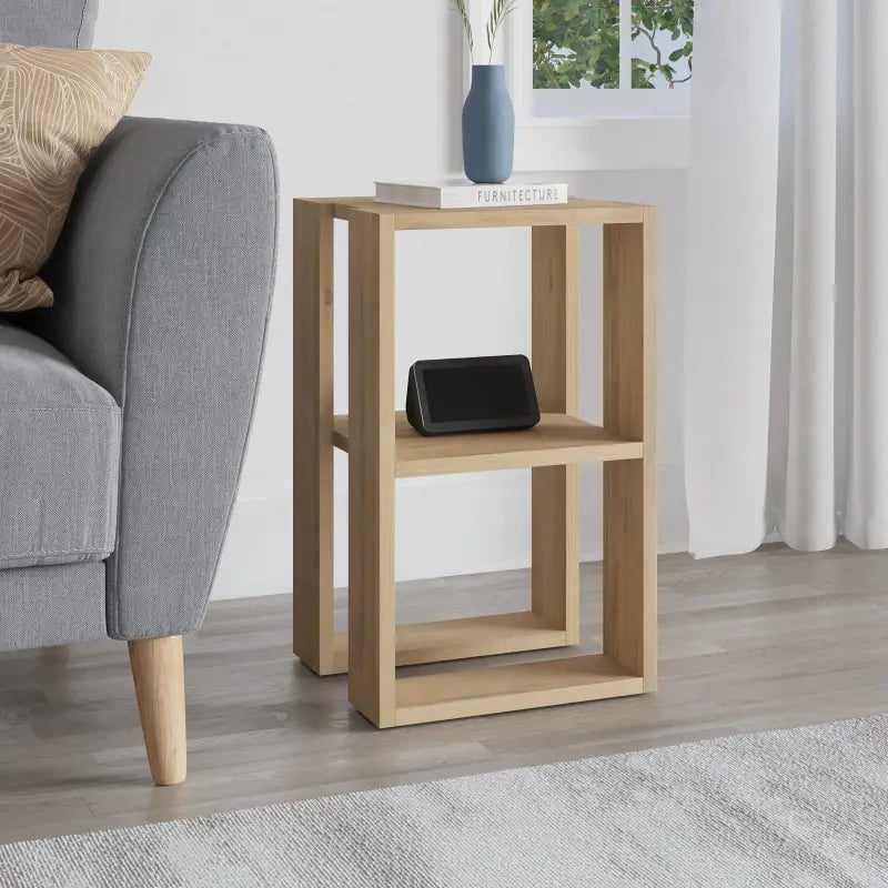 Lonie - Table de chevet moderne, meuble de chambre, largeur 34 cm