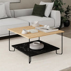 Table basse moderne multifonctionnelle Marbo H 45cm