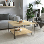 Table basse moderne multifonctionnelle Marbo H 45cm