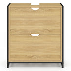 Meuble sous lavabo salle de bain 2 tiroirs DETROIT design industriel
