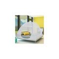 Moustiquaire dôme pop-up grand format 195x180 cm mobile pour lit