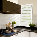 Store enrouleur jour nuit 60 x 120 cm blanc