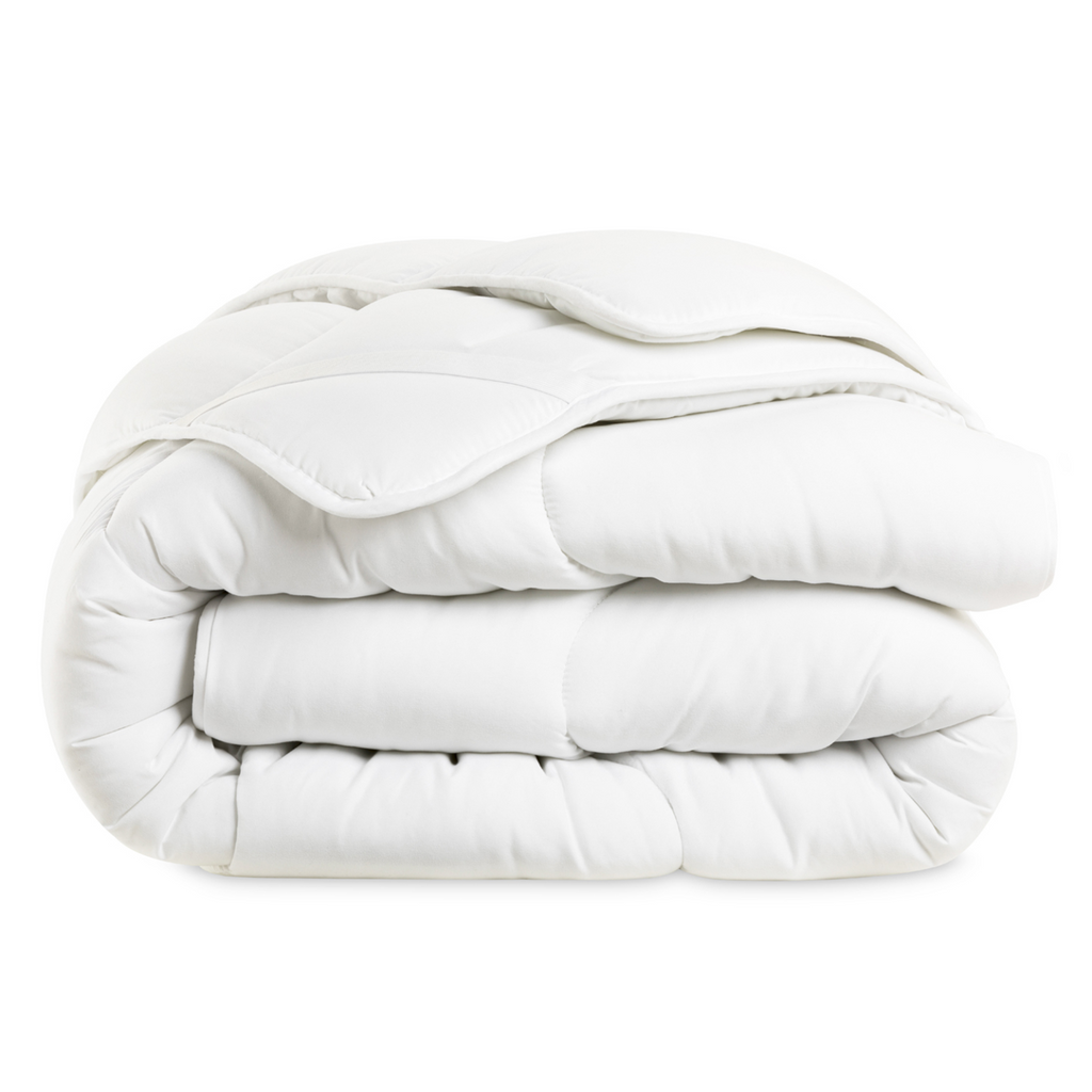 Surmatelas 140x190 cm EDA épais et moelleux, surpiqûres vagues, 600 g/m²