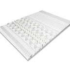 Surmatelas 140x190 CM ELIAS mousse à mémoire de forme 10 zones