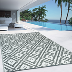 Tapis d'extérieur BAHAMAS gris 180 x 280 cm