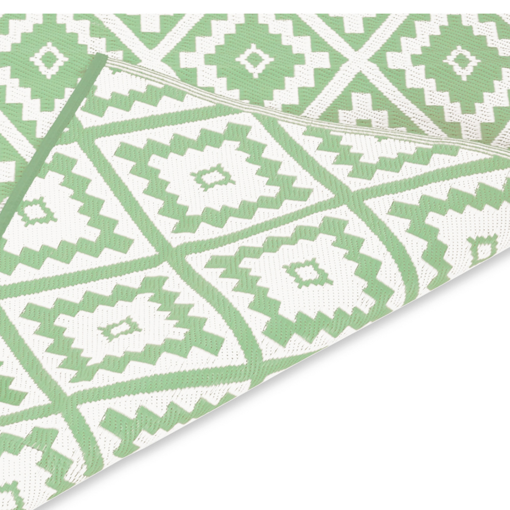 Tapis d'extérieur BAHAMAS vert sauge 270 x 370 cm
