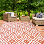 Tapis d'extérieur BAHAMAS terracotta 270 x 370 CM