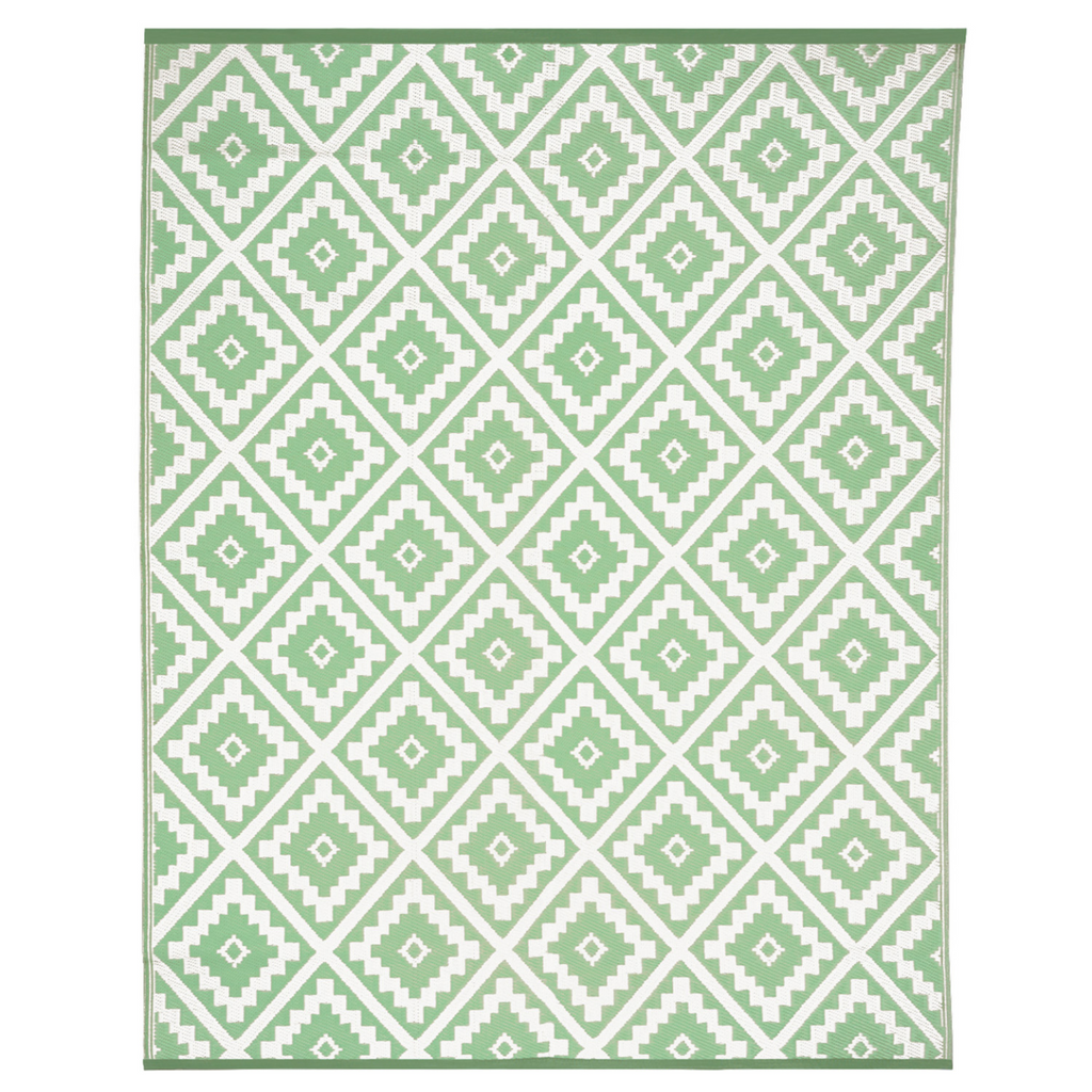 Tapis d'extérieur BAHAMAS vert sauge 180 x 280 CM