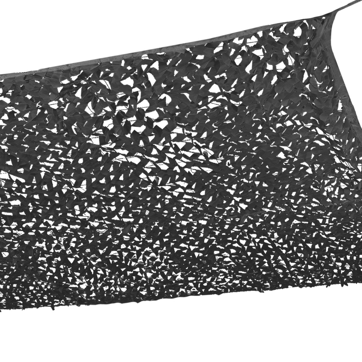 Voile d'ombrage rectangulaire design ombrière camouflage 3x4 m gris